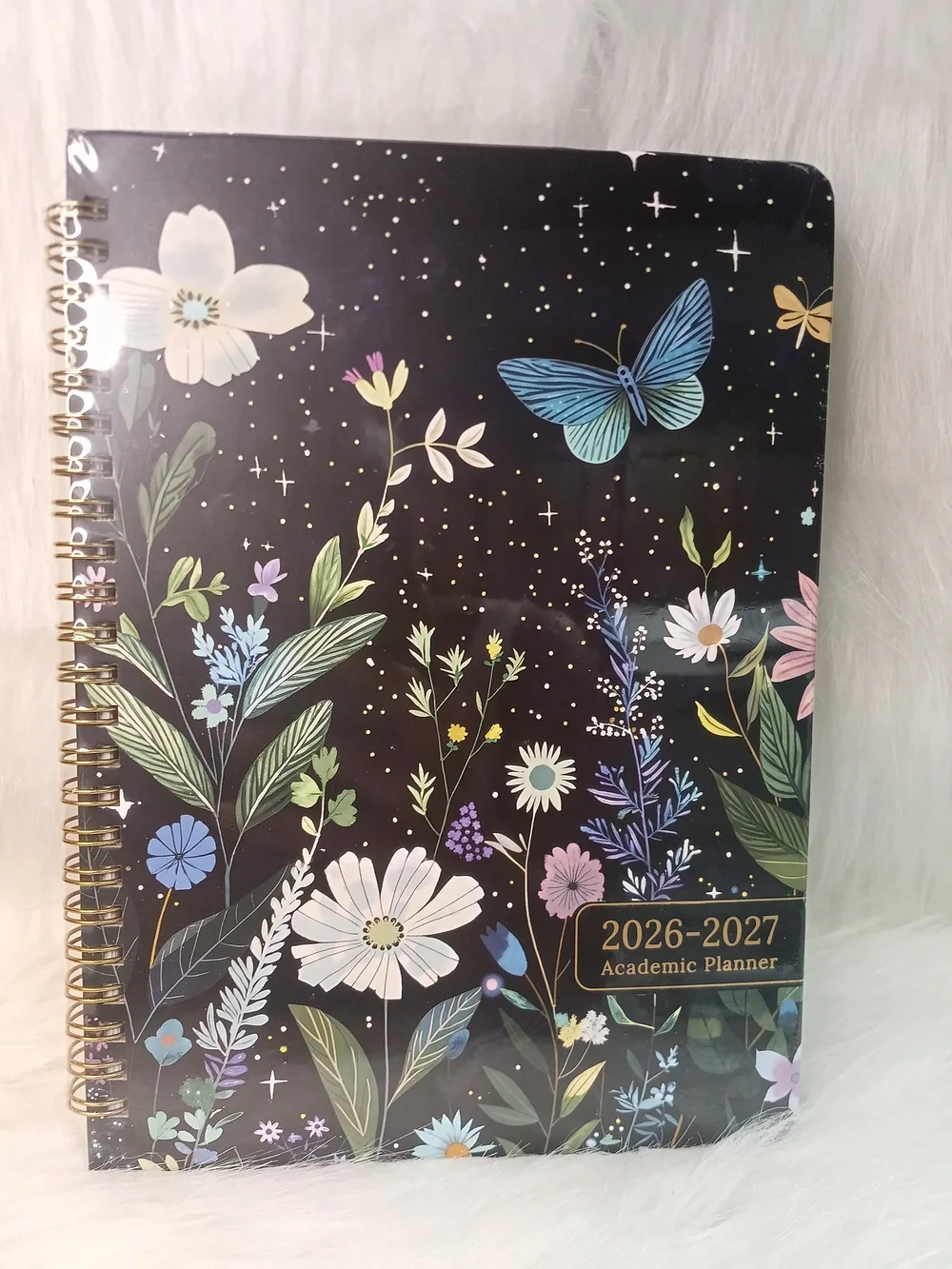 Celestial Floral Butterfly Agenda Planner